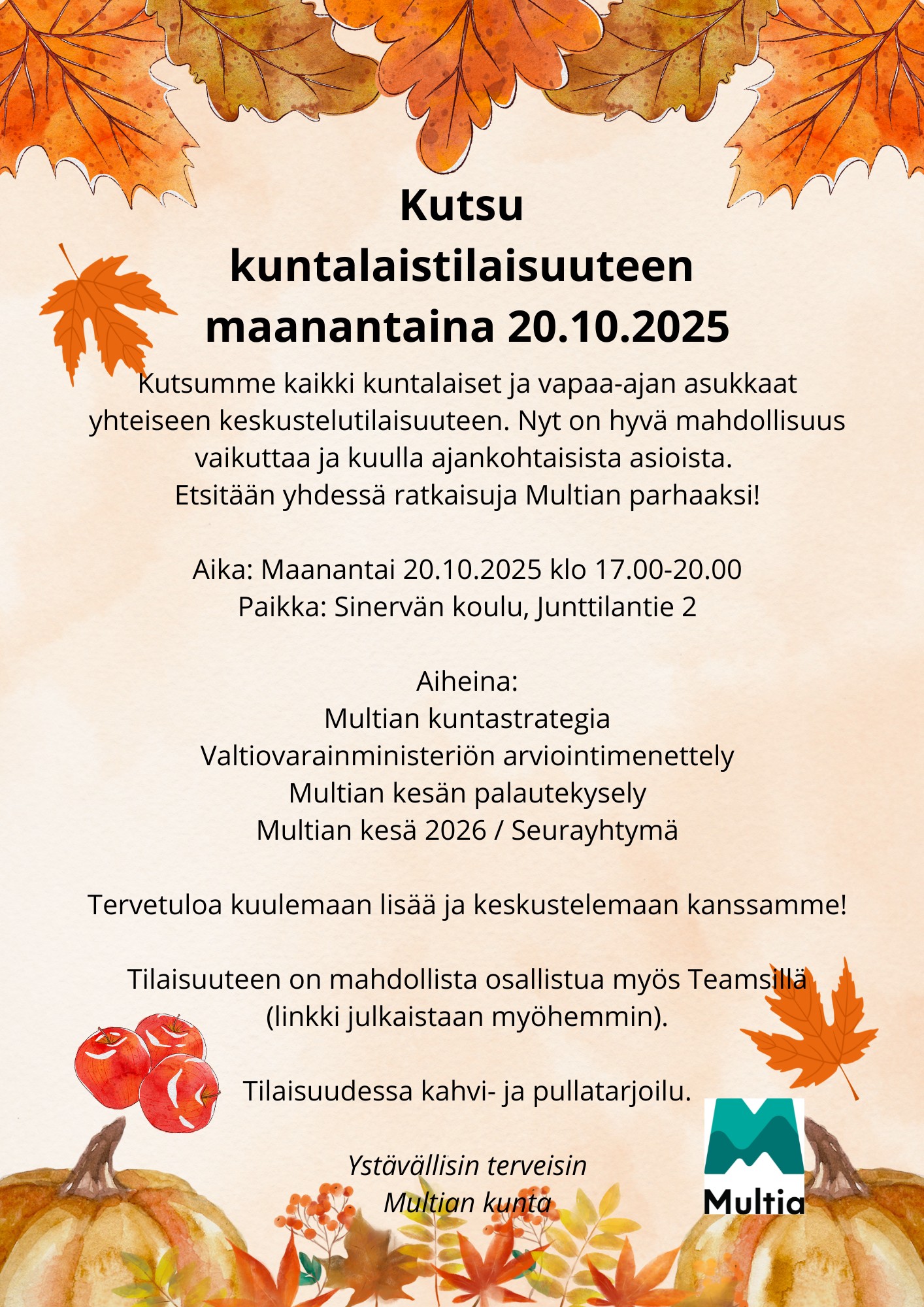 Kutsu kuntalaistilaisuuteen 20102025